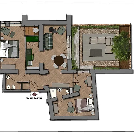 Apartment Oltrarno 1881 Florence
